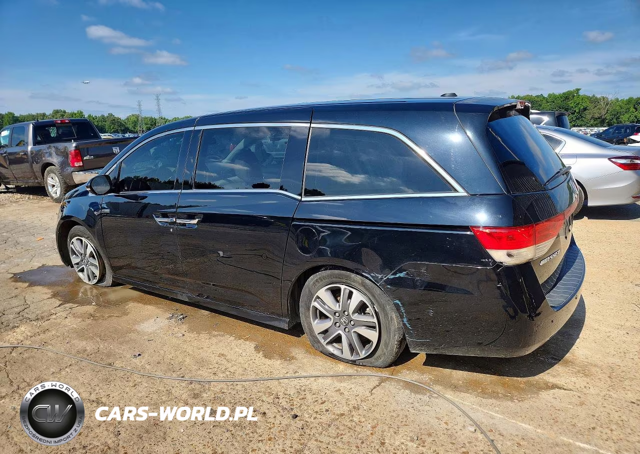 2017 Honda Odyssey Touring-Touring Elite VIN:5FNRL5H92HB005955 - 2