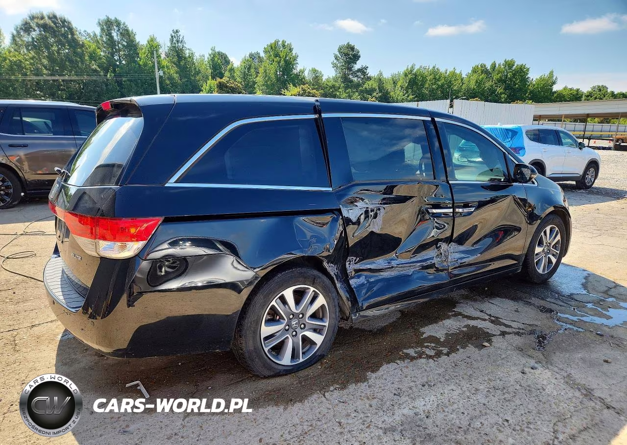 2017 Honda Odyssey Touring-Touring Elite VIN:5FNRL5H92HB005955 - 3