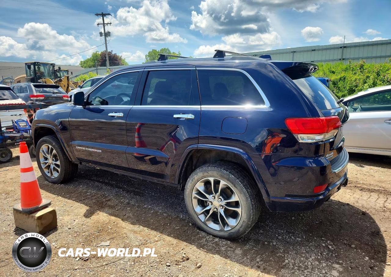 2014 Jeep Grand Cherokee Overland VIN:1C4RJFCM9EC372304 - 2