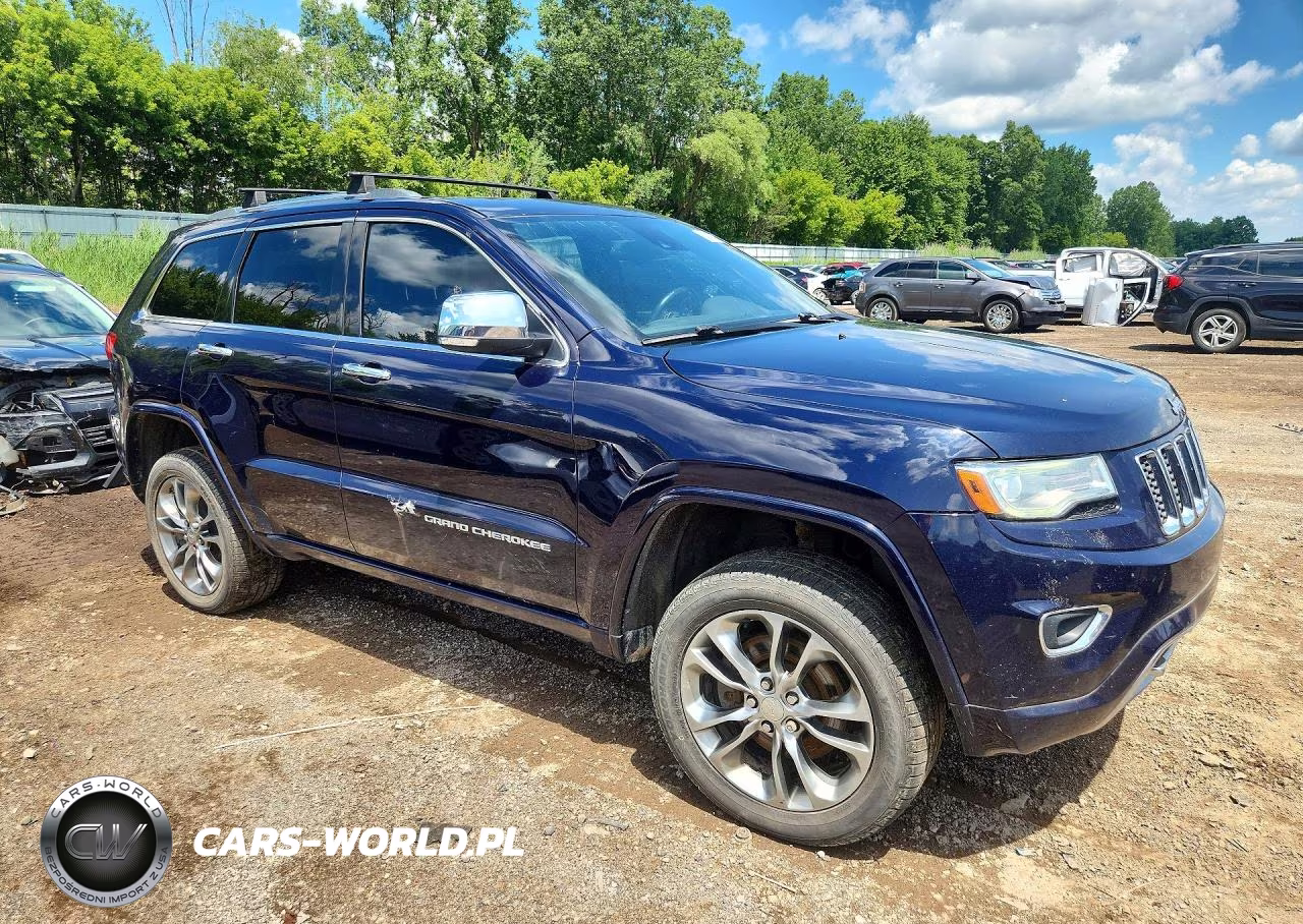 2014 Jeep Grand Cherokee Overland VIN:1C4RJFCM9EC372304 - 4