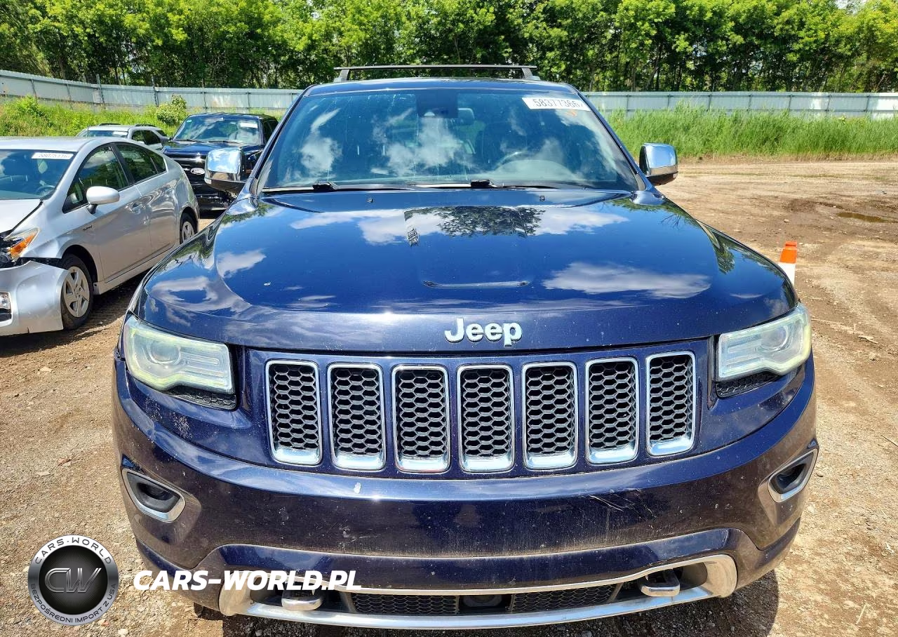 2014 Jeep Grand Cherokee Overland VIN:1C4RJFCM9EC372304 - 5
