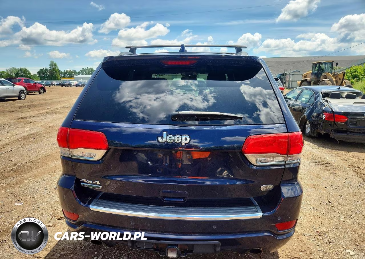 2014 Jeep Grand Cherokee Overland VIN:1C4RJFCM9EC372304 - 6