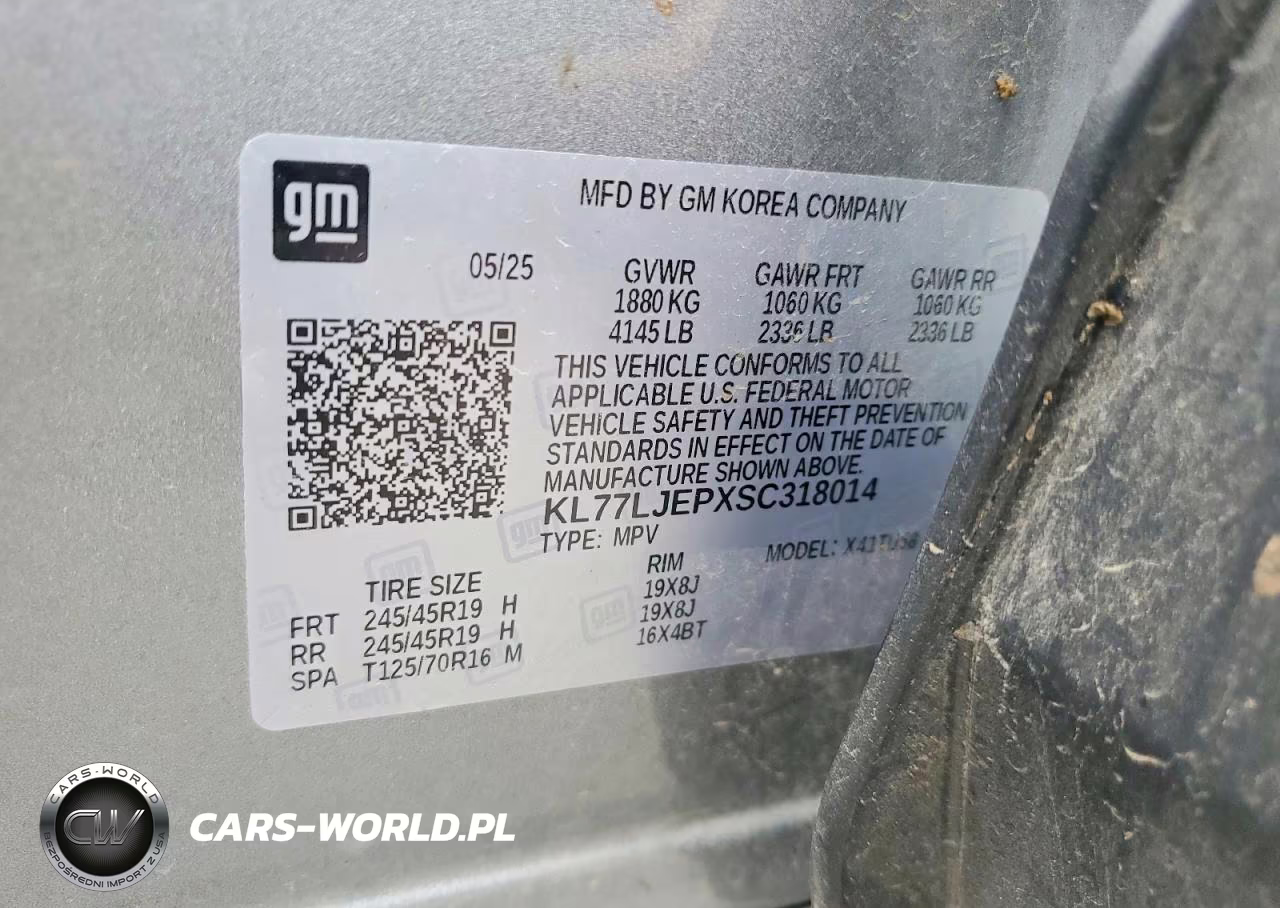 2025 Chevrolet Trax 2Rs VIN:KL77LJEPXSC318014 - 12