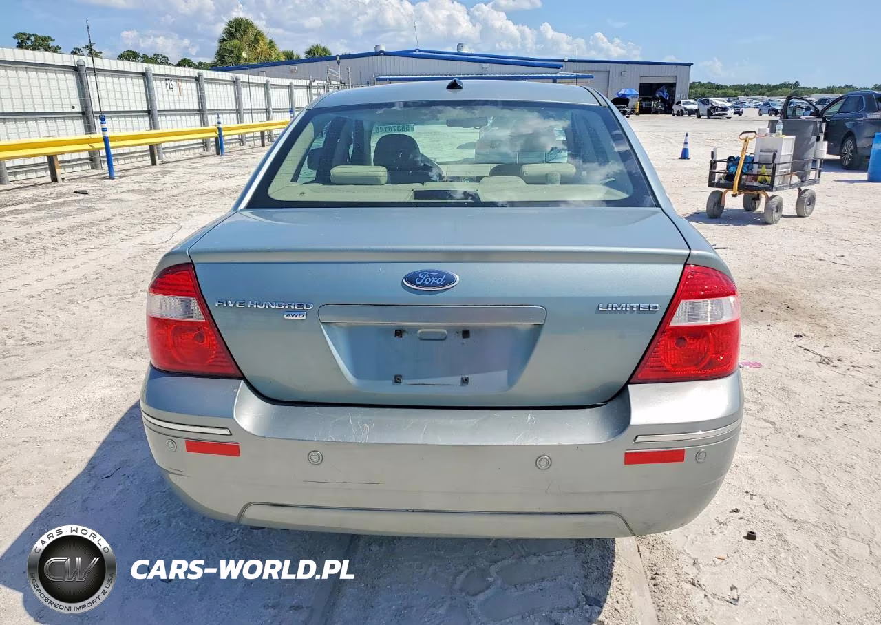 2007 Ford Five Hundred Limited VIN:1FAHP28187G143955 - 6
