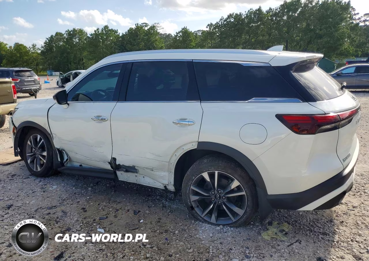 2024 Infiniti Qx60 Luxe VIN:5N1DL1FR9RC350593 - 2