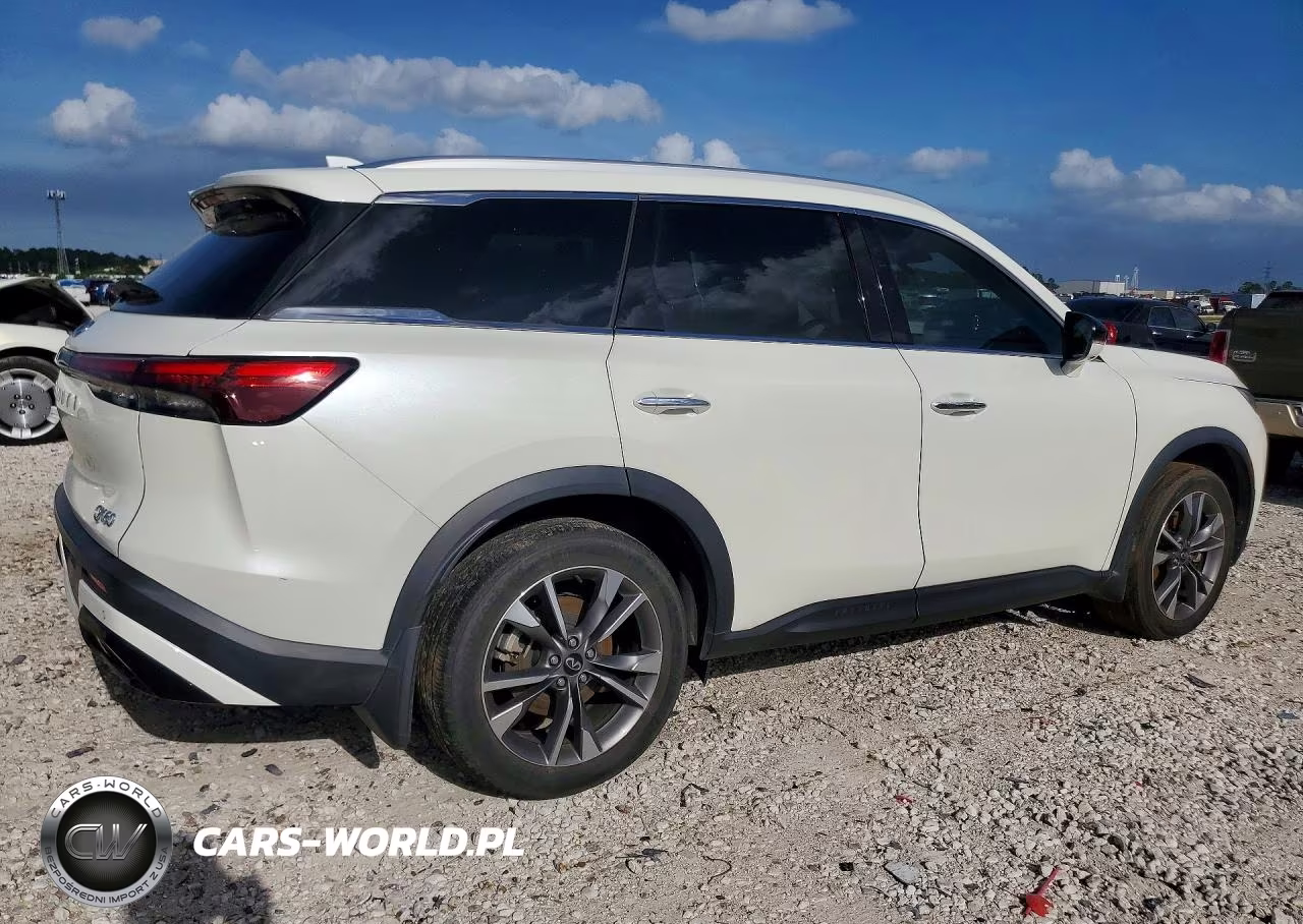 2024 Infiniti Qx60 Luxe VIN:5N1DL1FR9RC350593 - 3