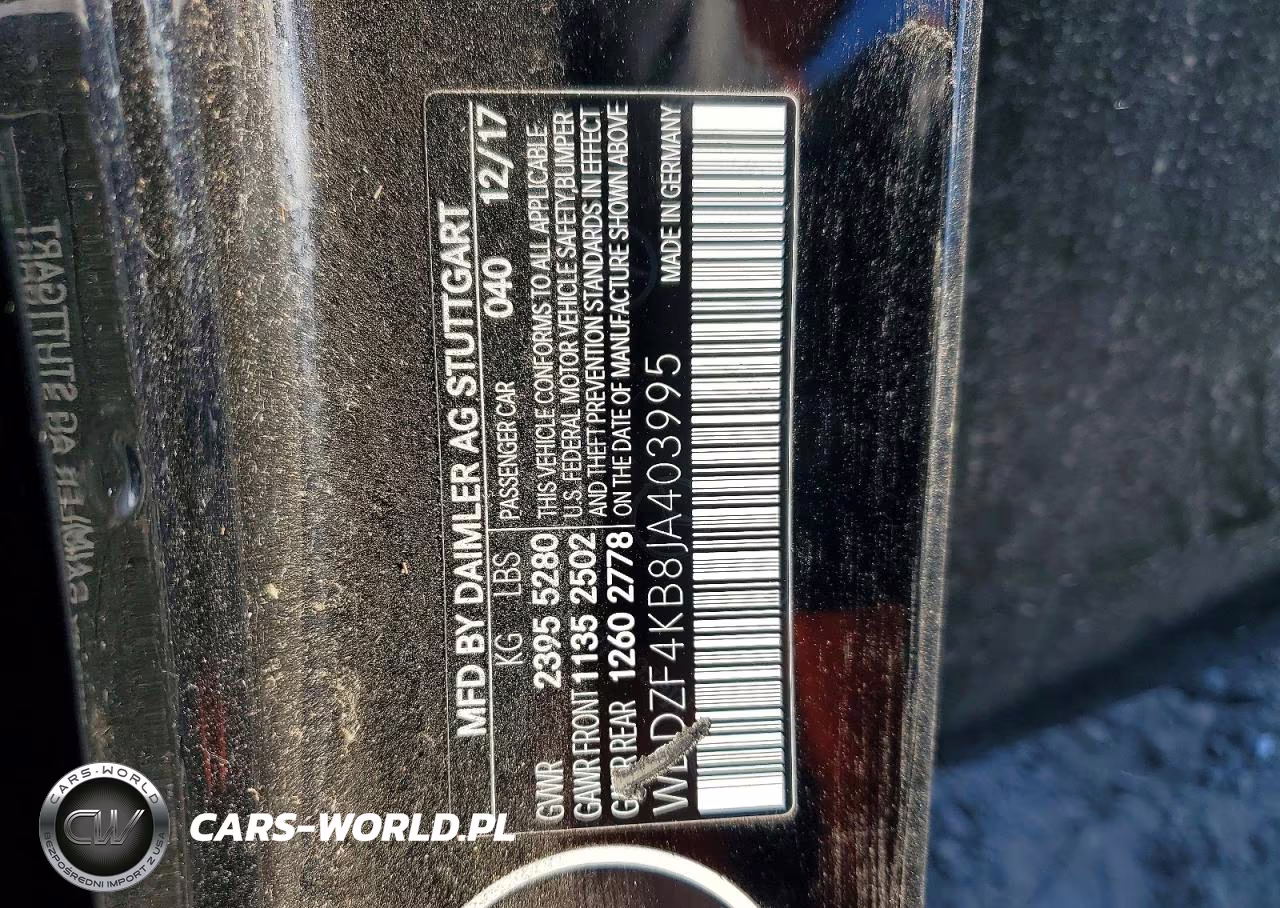 2018 Mercedes-Benz E 300 4Matic VIN:WDDZF4KB8JA403995 - 12