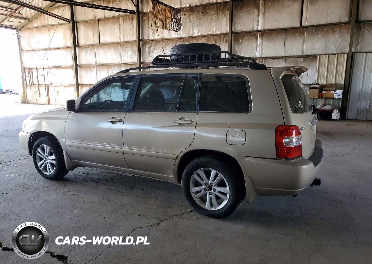2006 Toyota Highlander Hybrid VIN:JTEDW21A960002868 - 2