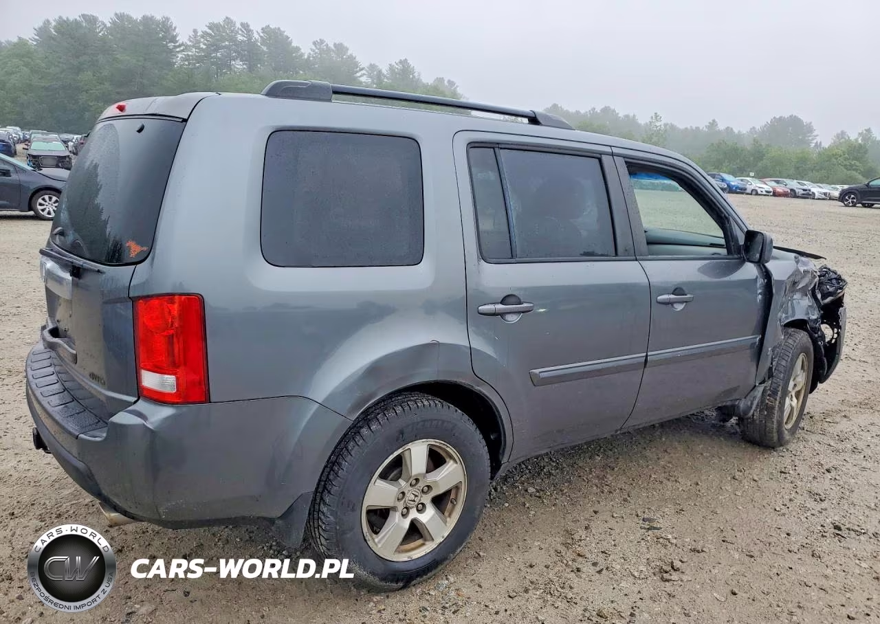 2010 Honda Pilot Exl VIN:5FNYF4H50AB006635 - 3