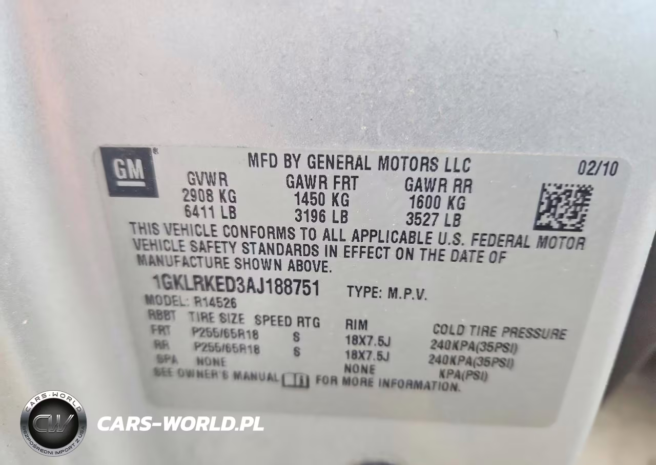 2010 GMC Acadia Sl VIN:1GKLRKED3AJ188751 - 14