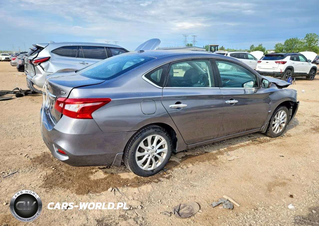 2018 Nissan Sentra Sv VIN:3N1AB7AP4JY312027 - 3