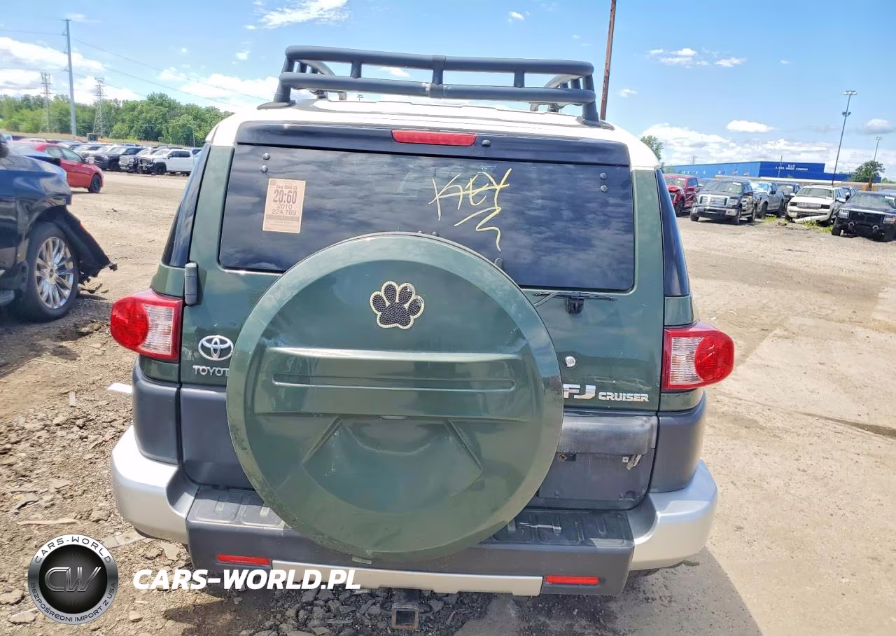 2010 Toyota Fj Cruiser Base VIN:JTEBU4BF1AK084644 - 6