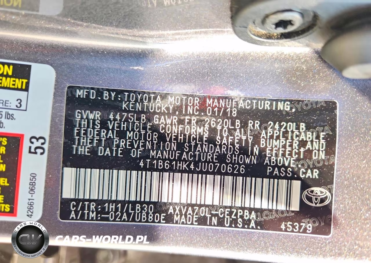 2018 Toyota Camry Xse VIN:4T1B61HK4JU070626 - 13
