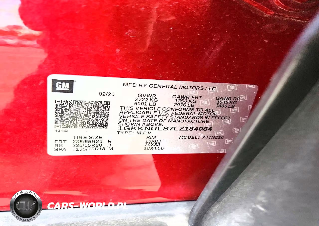 2020 GMC Acadia Slt VIN:1GKKNULS7LZ184064 - 12