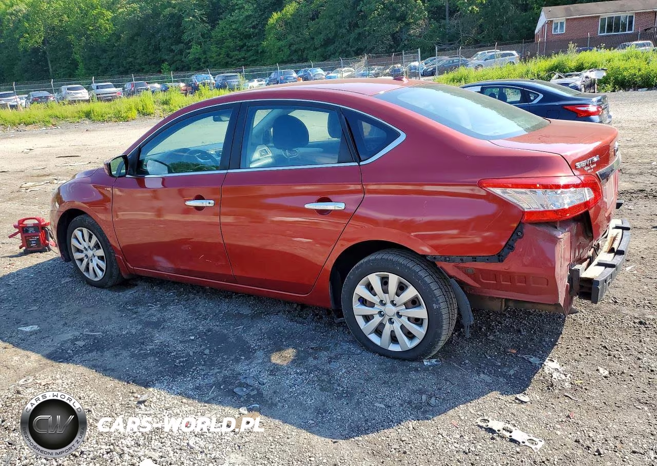 2015 Nissan Sentra VIN:3N1AB7AP8FY367264 - 2