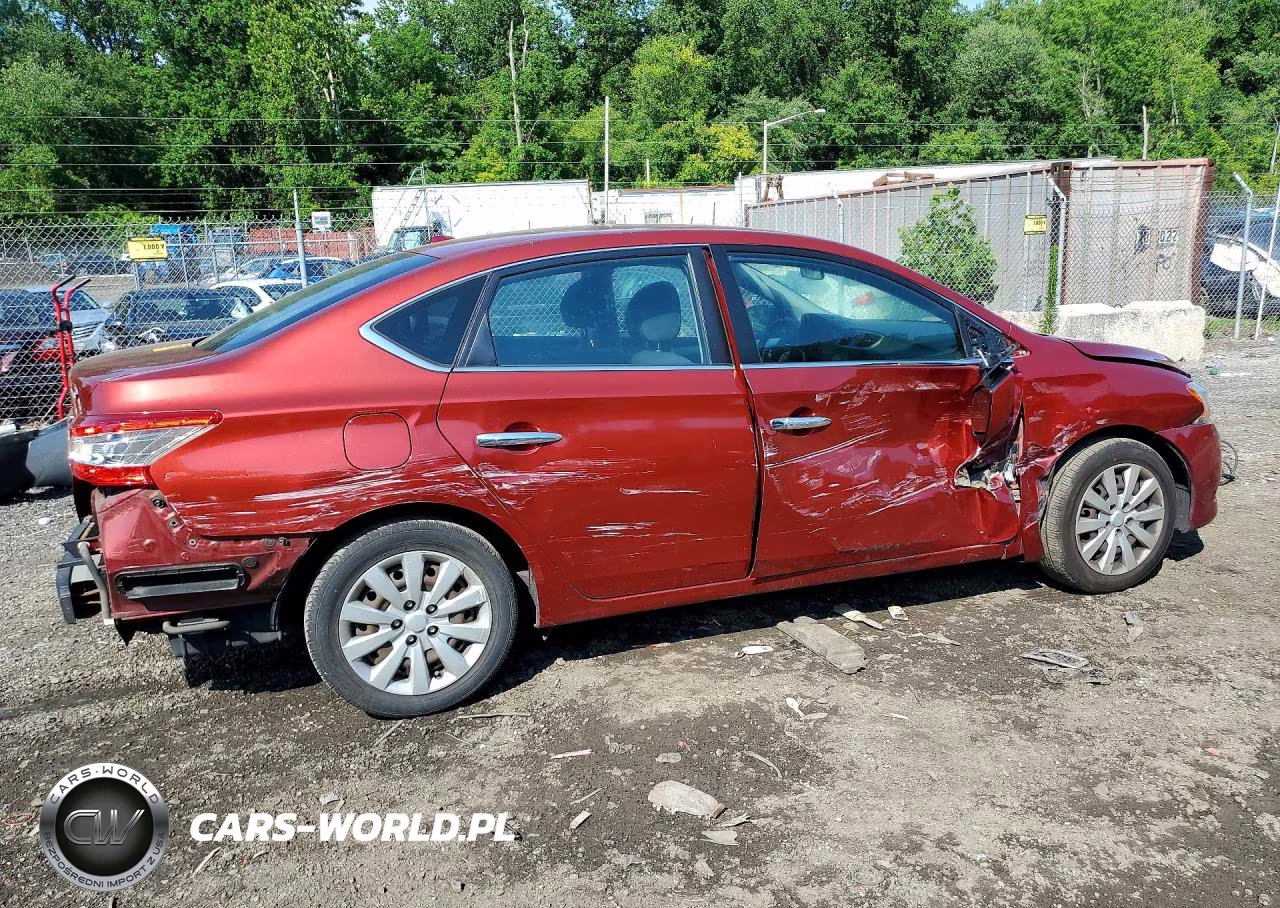 2015 Nissan Sentra VIN:3N1AB7AP8FY367264 - 3