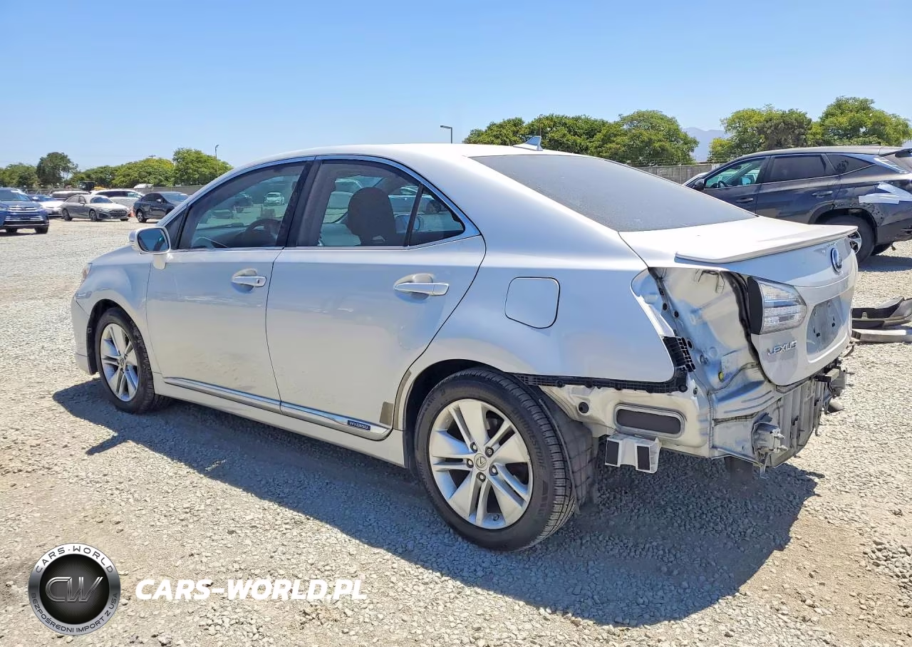 2010 Lexus Hs 250H VIN:JTHBB1BA1A2025279 - 2