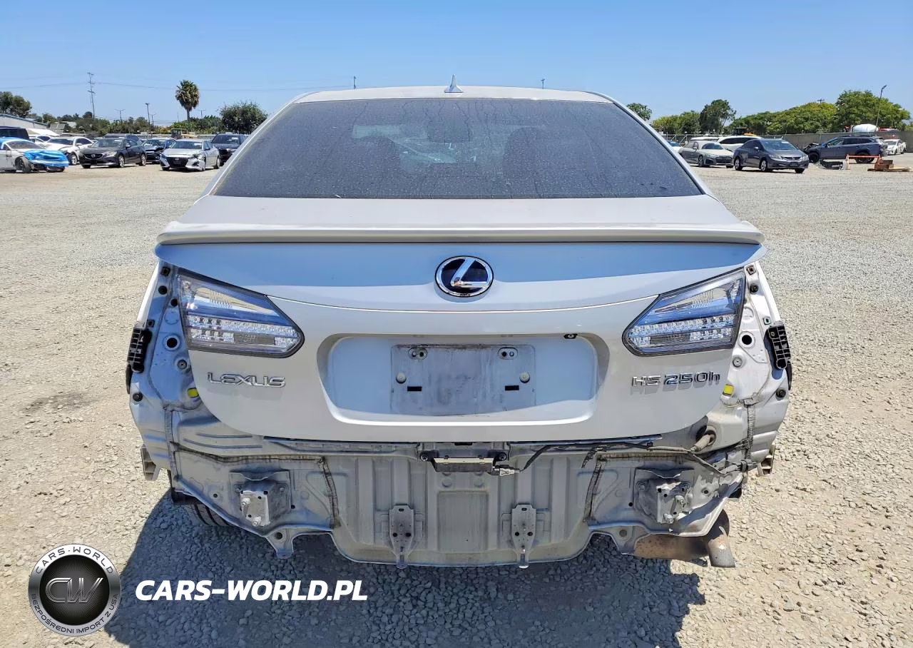 2010 Lexus Hs 250H VIN:JTHBB1BA1A2025279 - 6