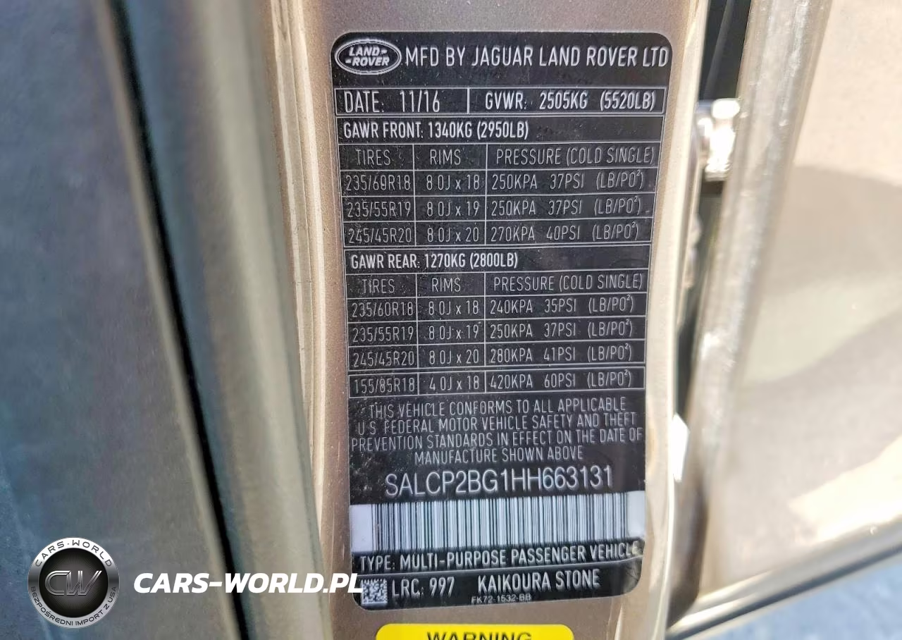 2017 Land Rover Discovery Sport Se VIN:SALCP2BG1HH663131 - 13