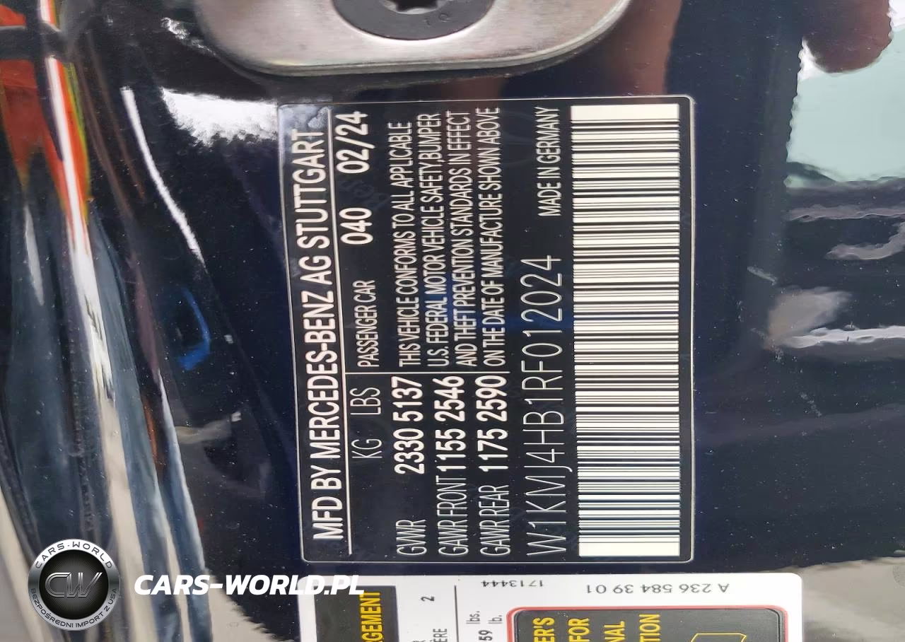 2024 Mercedes-Benz Cle 300 4Matic VIN:W1KMJ4HB1RF012024 - 12