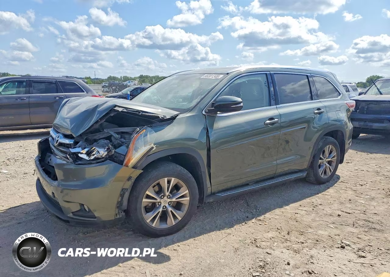 2015 Toyota Highlander Xle – zdjęcie 1 z 12