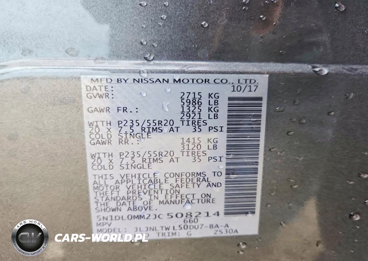 2018 Infiniti Qx60 Base VIN:5N1DL0MM2JC508214 - 12