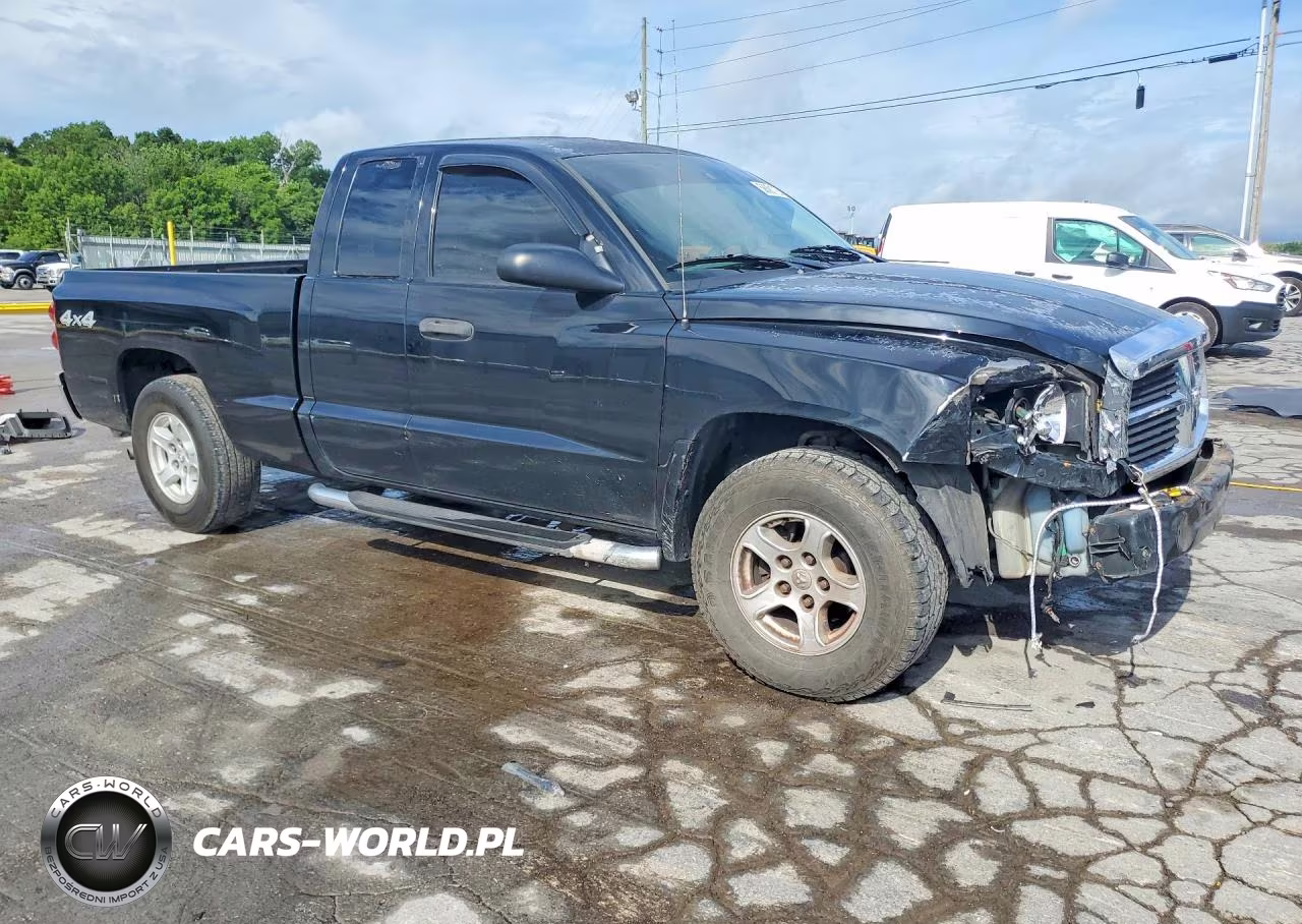 2005 Dodge Dakota Slt VIN:1D7HW42N55S366006 - 4
