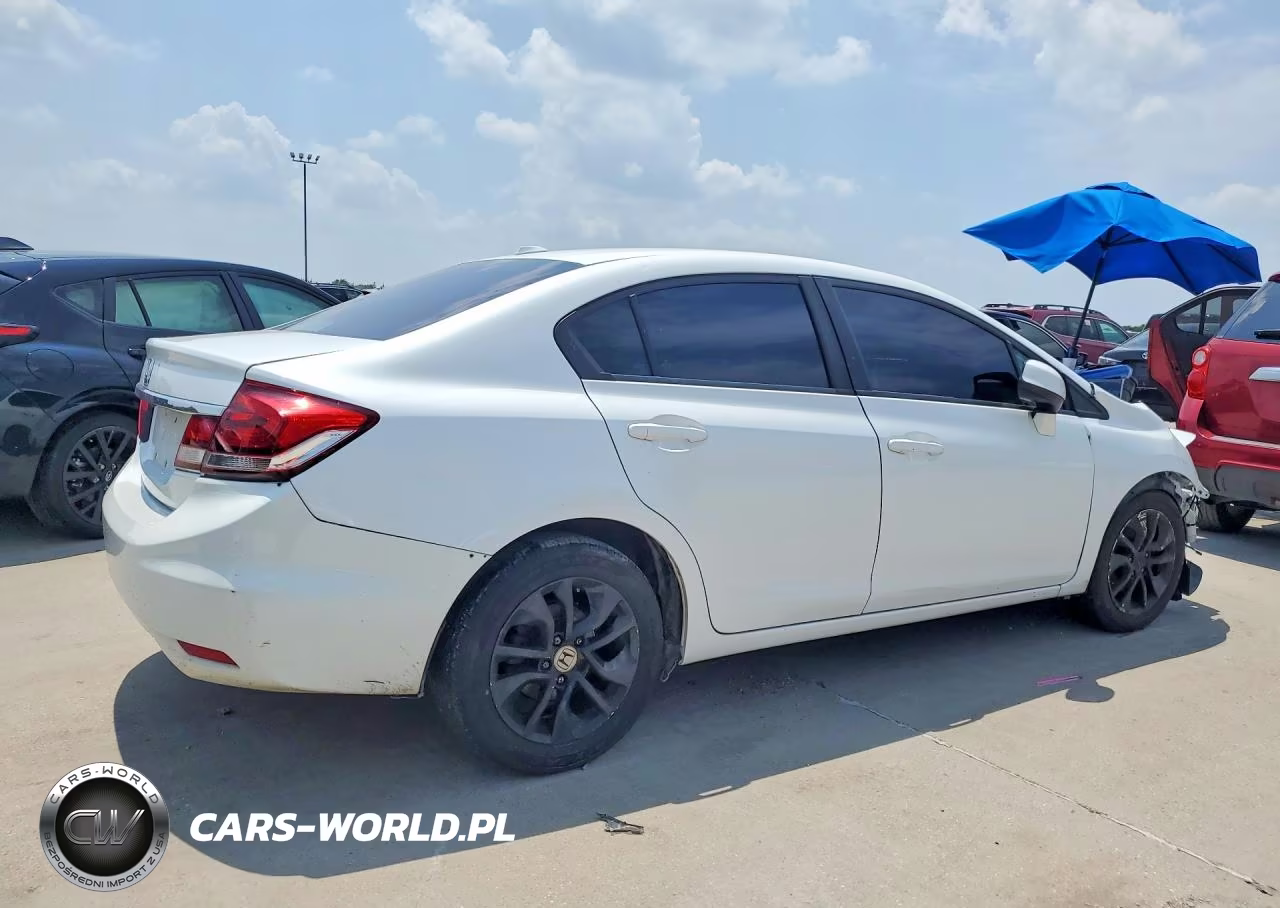 2013 Honda Civic Exl VIN:19XFB2F98DE035324 - 3