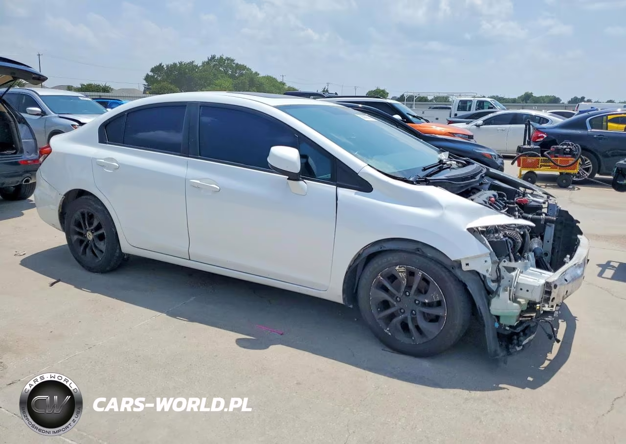 2013 Honda Civic Exl VIN:19XFB2F98DE035324 - 4