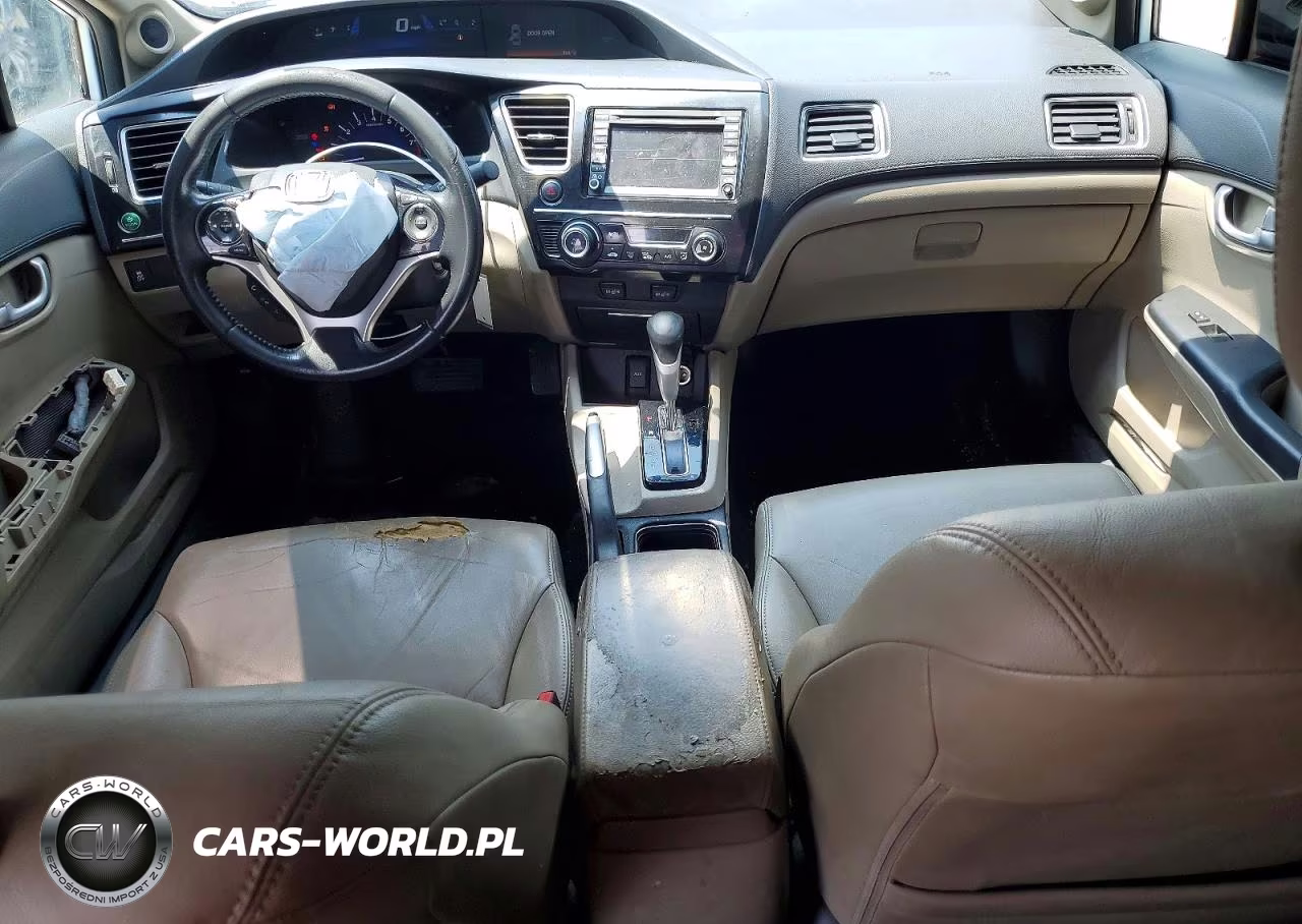 2013 Honda Civic Exl VIN:19XFB2F98DE035324 - 8