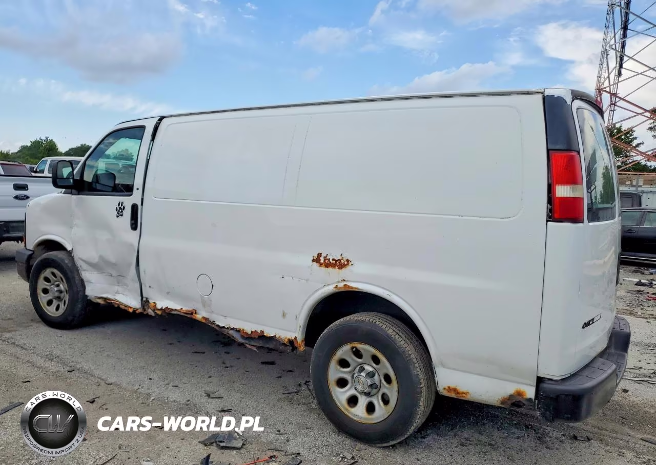 2010 Chevrolet Express G1500 VIN:1GCUGADX5A1100911 - 2