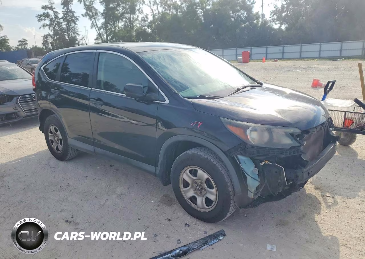 2013 Honda Cr-V Lx VIN:2HKRM4H31DH647243 - 4