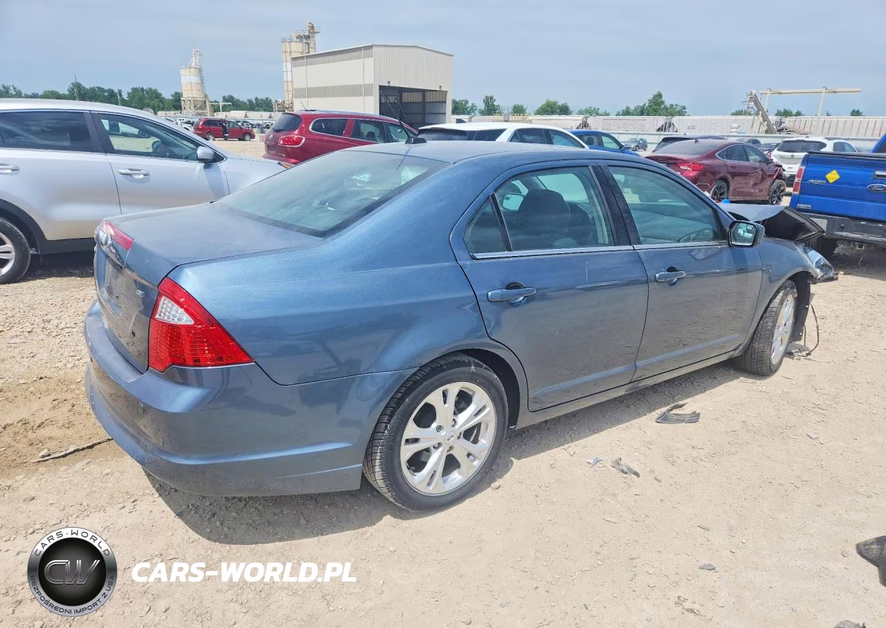 2012 Ford Fusion Se VIN:3FAHP0HA4CR395953 - 3