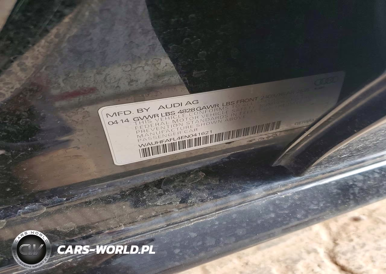 2014 Audi A4 Premium Plus VIN:WAUHFAFL4EN041621 - 12