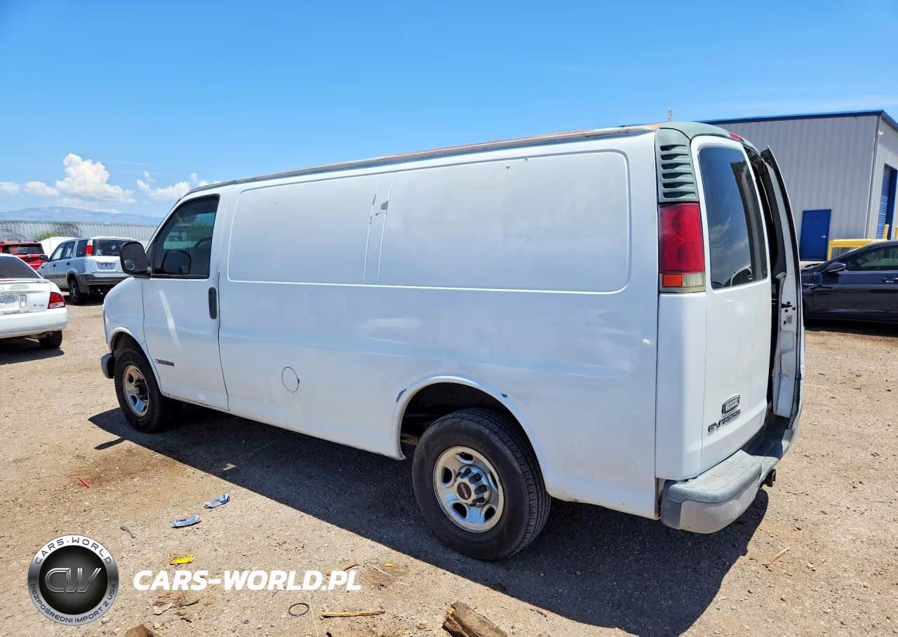 2002 Chevrolet Express G3500 Delivery Van VIN:1GCHG35R121117350 - 2