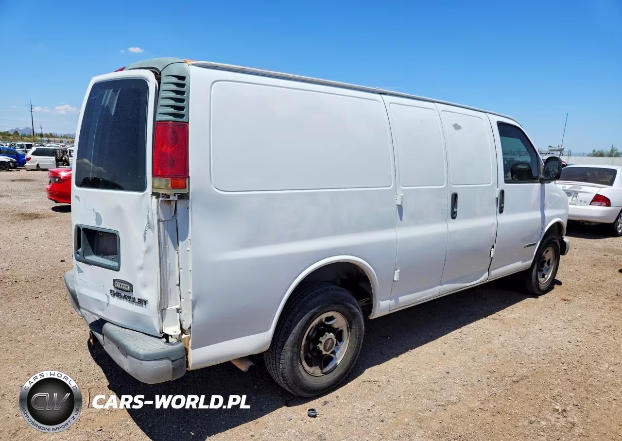 2002 Chevrolet Express G3500 Delivery Van VIN:1GCHG35R121117350 - 3
