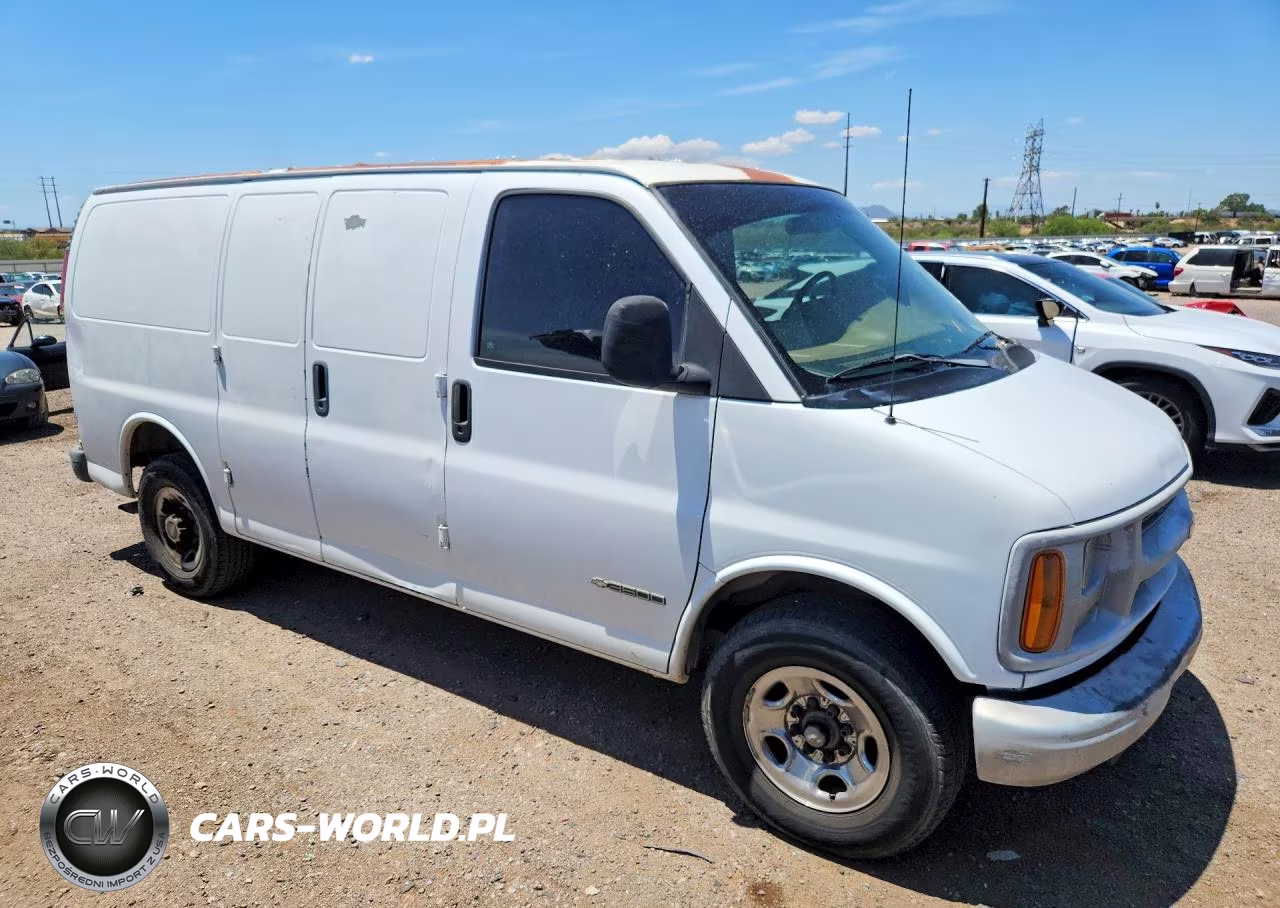 2002 Chevrolet Express G3500 Delivery Van VIN:1GCHG35R121117350 - 4