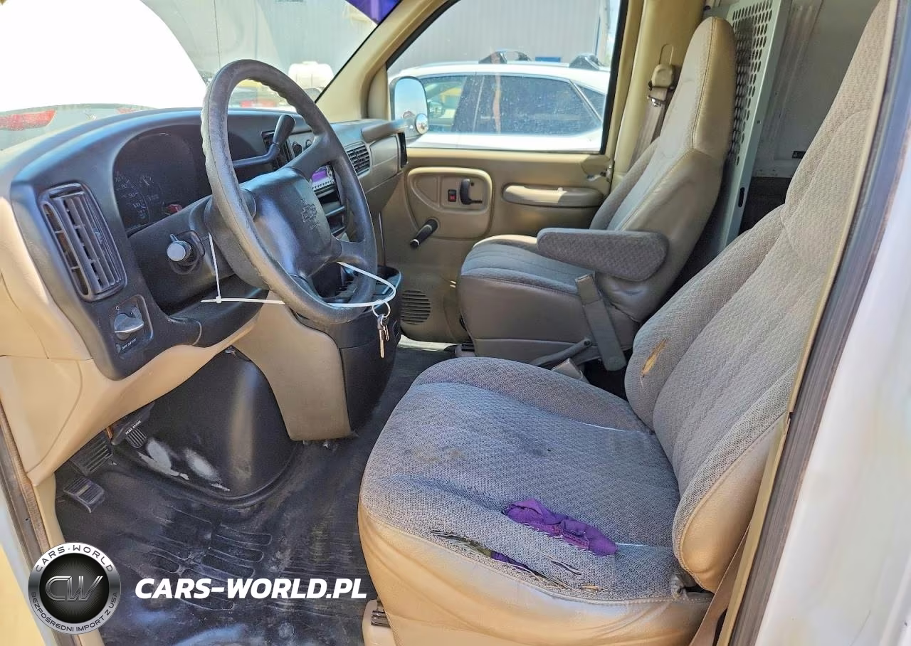 2002 Chevrolet Express G3500 Delivery Van VIN:1GCHG35R121117350 - 7