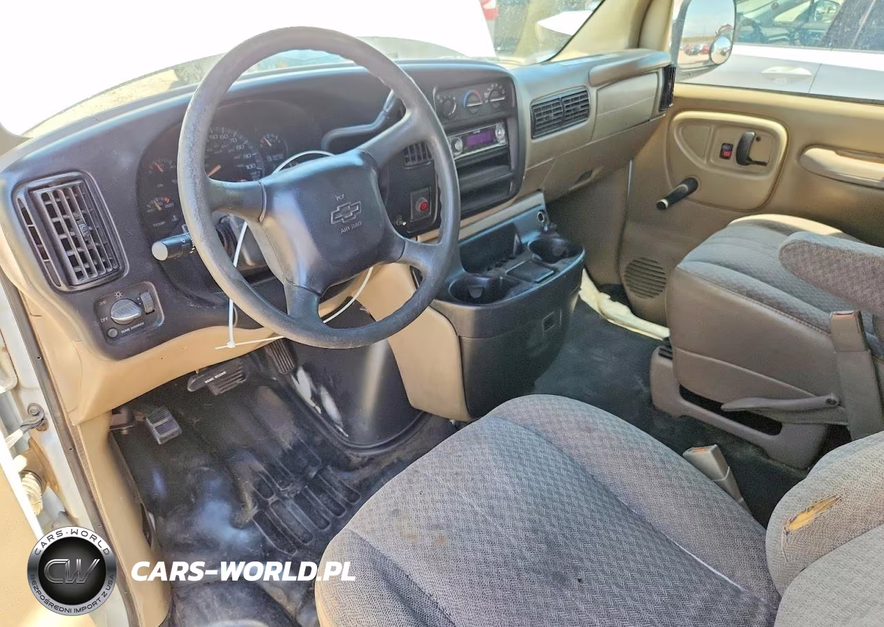 2002 Chevrolet Express G3500 Delivery Van VIN:1GCHG35R121117350 - 8