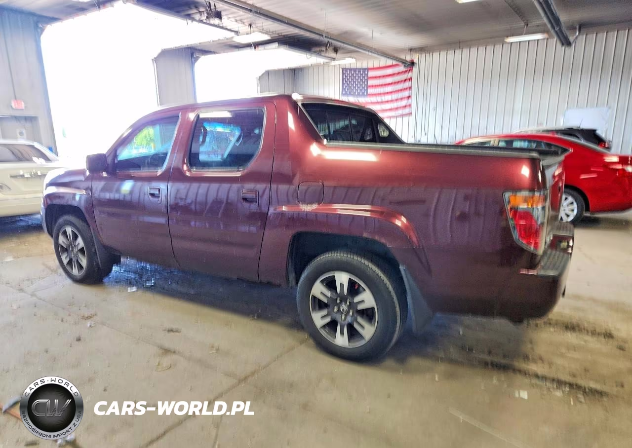 2007 Honda Ridgeline Rts VIN:2HJYK16437H502435 - 2