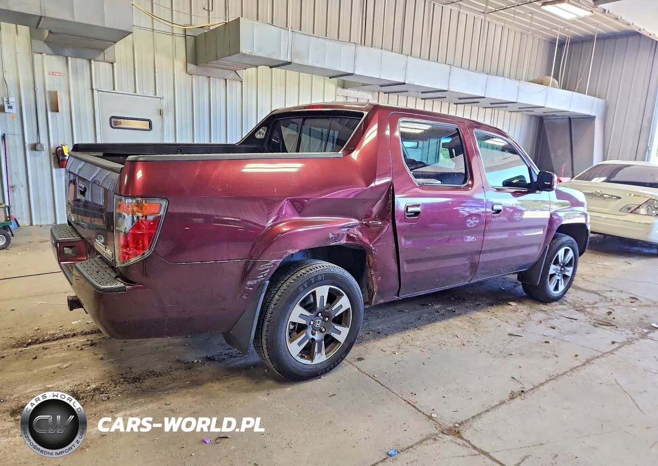 2007 Honda Ridgeline Rts VIN:2HJYK16437H502435 - 3