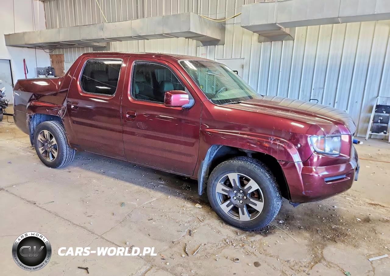 2007 Honda Ridgeline Rts VIN:2HJYK16437H502435 - 4