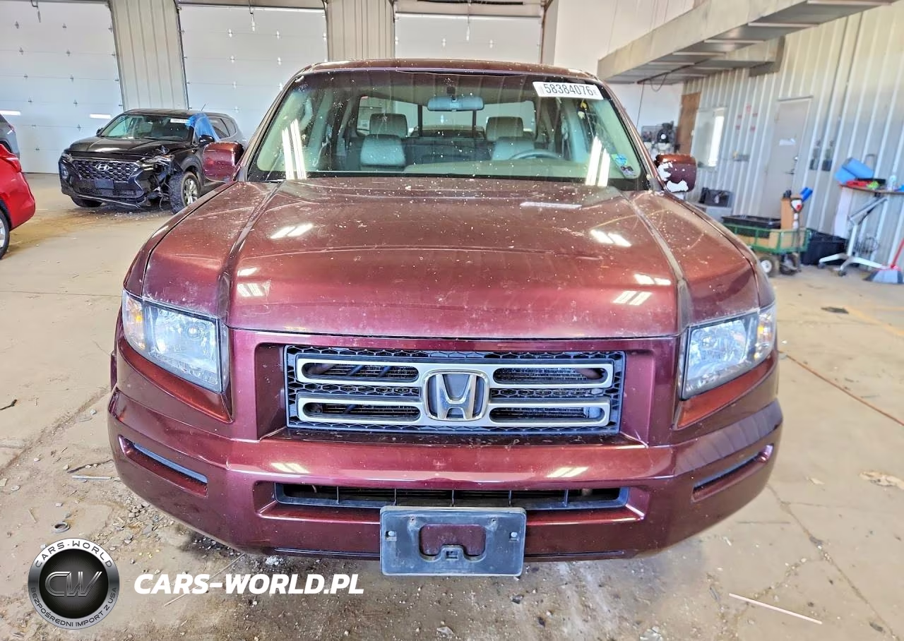 2007 Honda Ridgeline Rts VIN:2HJYK16437H502435 - 5