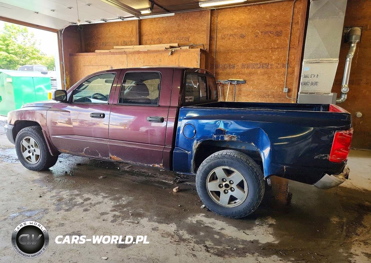 2005 Dodge Dakota Quad Slt VIN:1D7HW48K25S194367 - 2