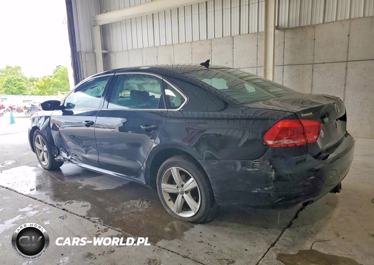 2015 Volkswagen Passat S VIN:1VWAT7A3XFC117179 - 2