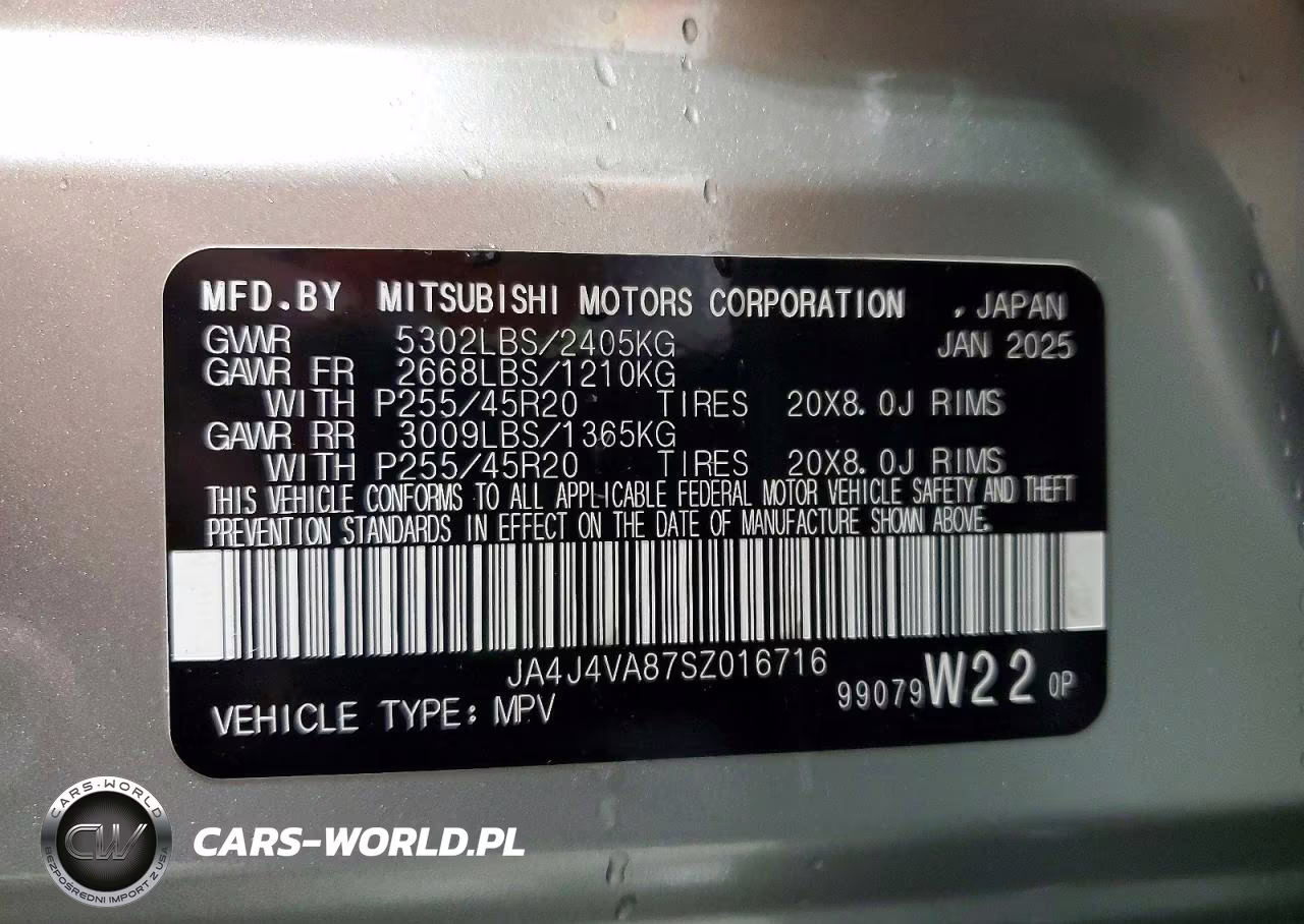 2025 Mitsubishi Outlander Se VIN:JA4J4VA87SZ016716 - 13