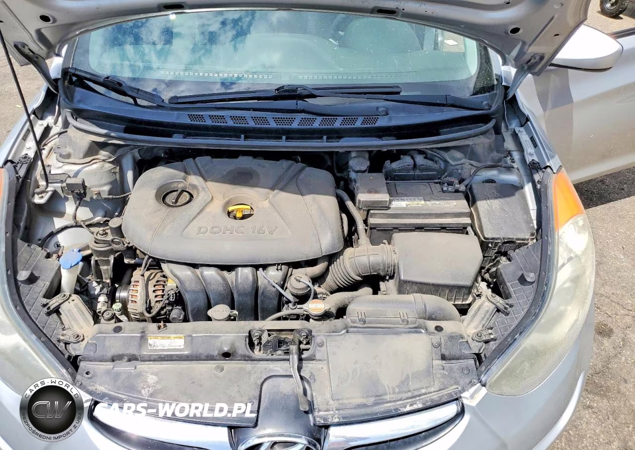 2013 Hyundai Elantra Gls VIN:5NPDH4AE9DH153352 - 11