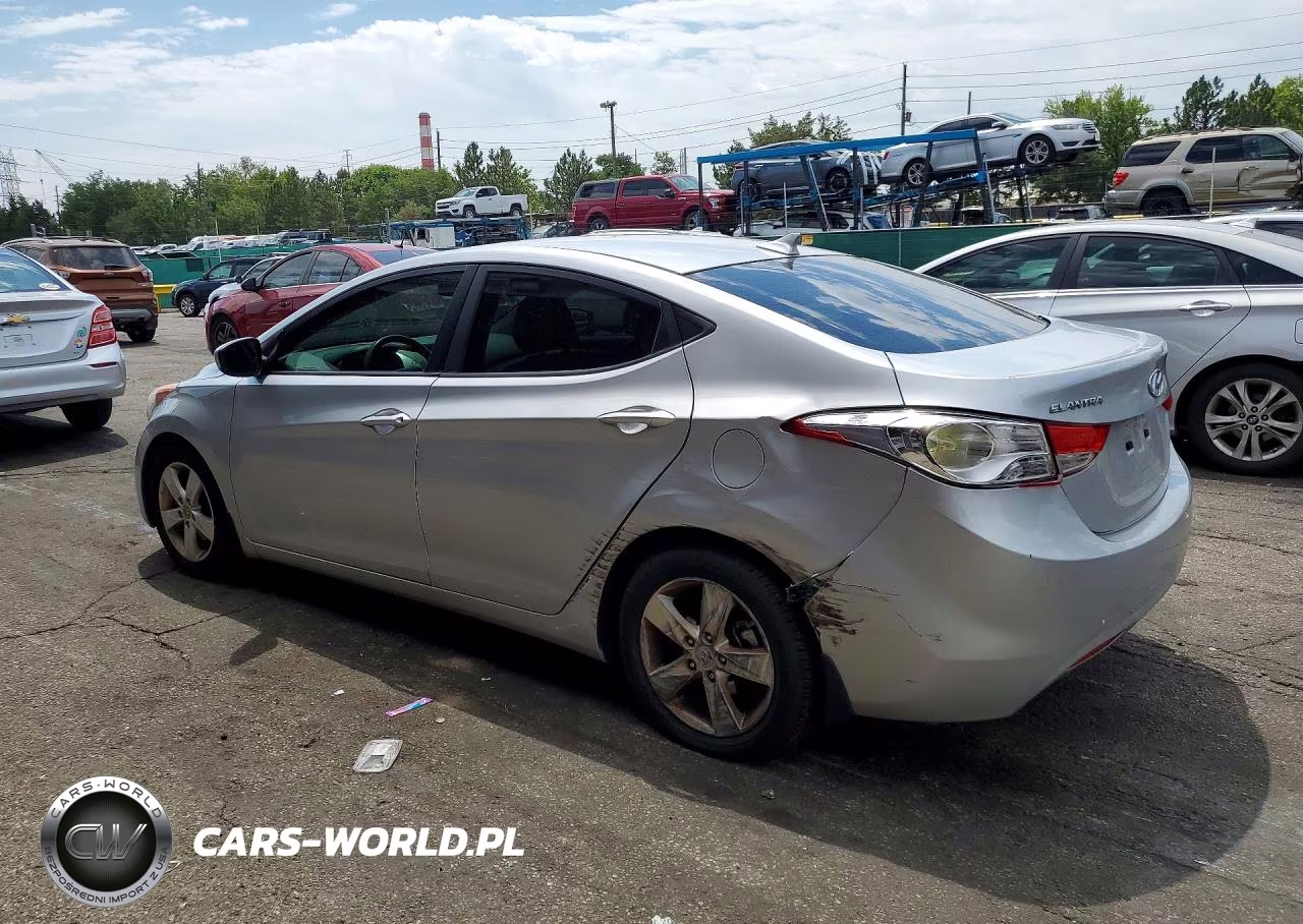 2013 Hyundai Elantra Gls VIN:5NPDH4AE9DH153352 - 2