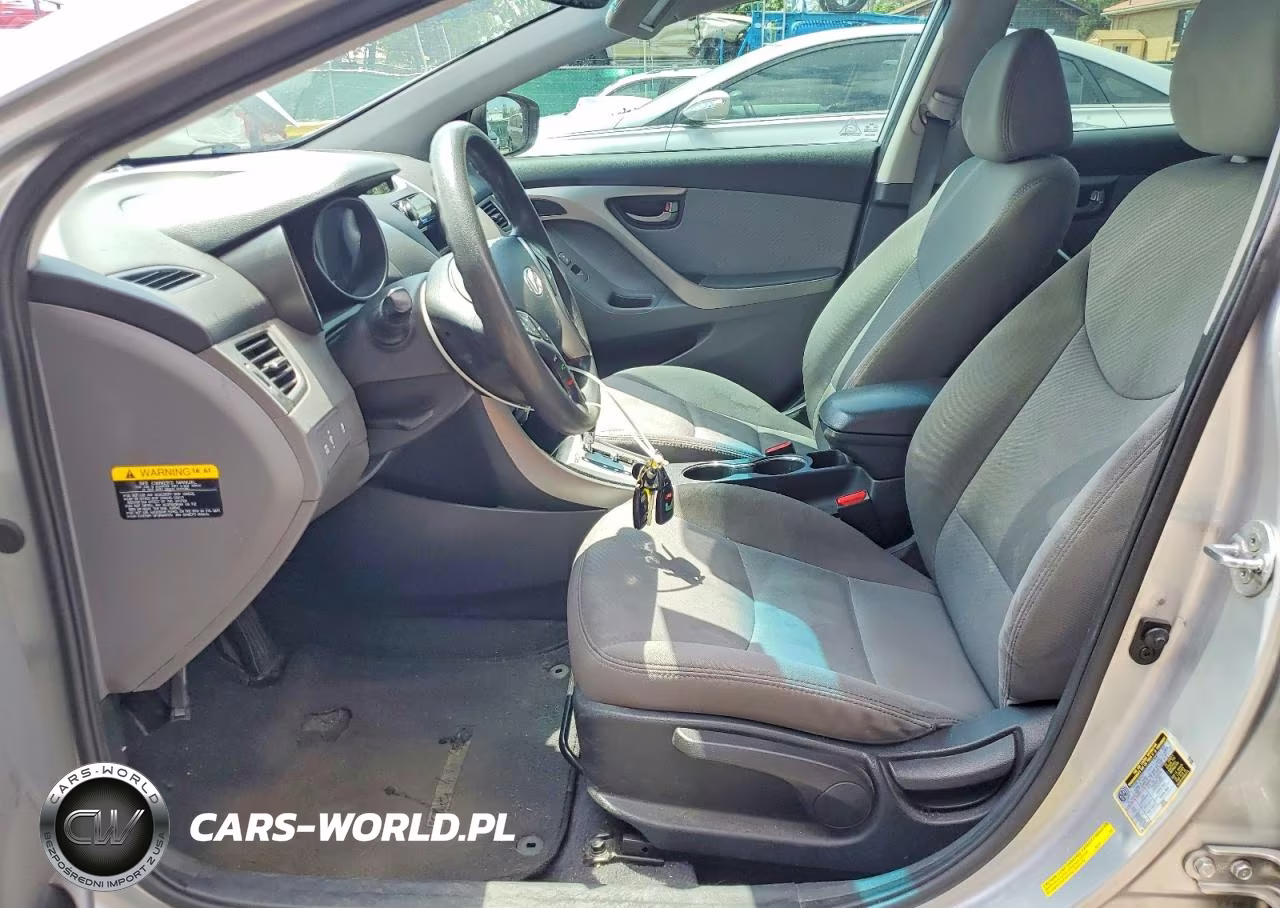 2013 Hyundai Elantra Gls VIN:5NPDH4AE9DH153352 - 7