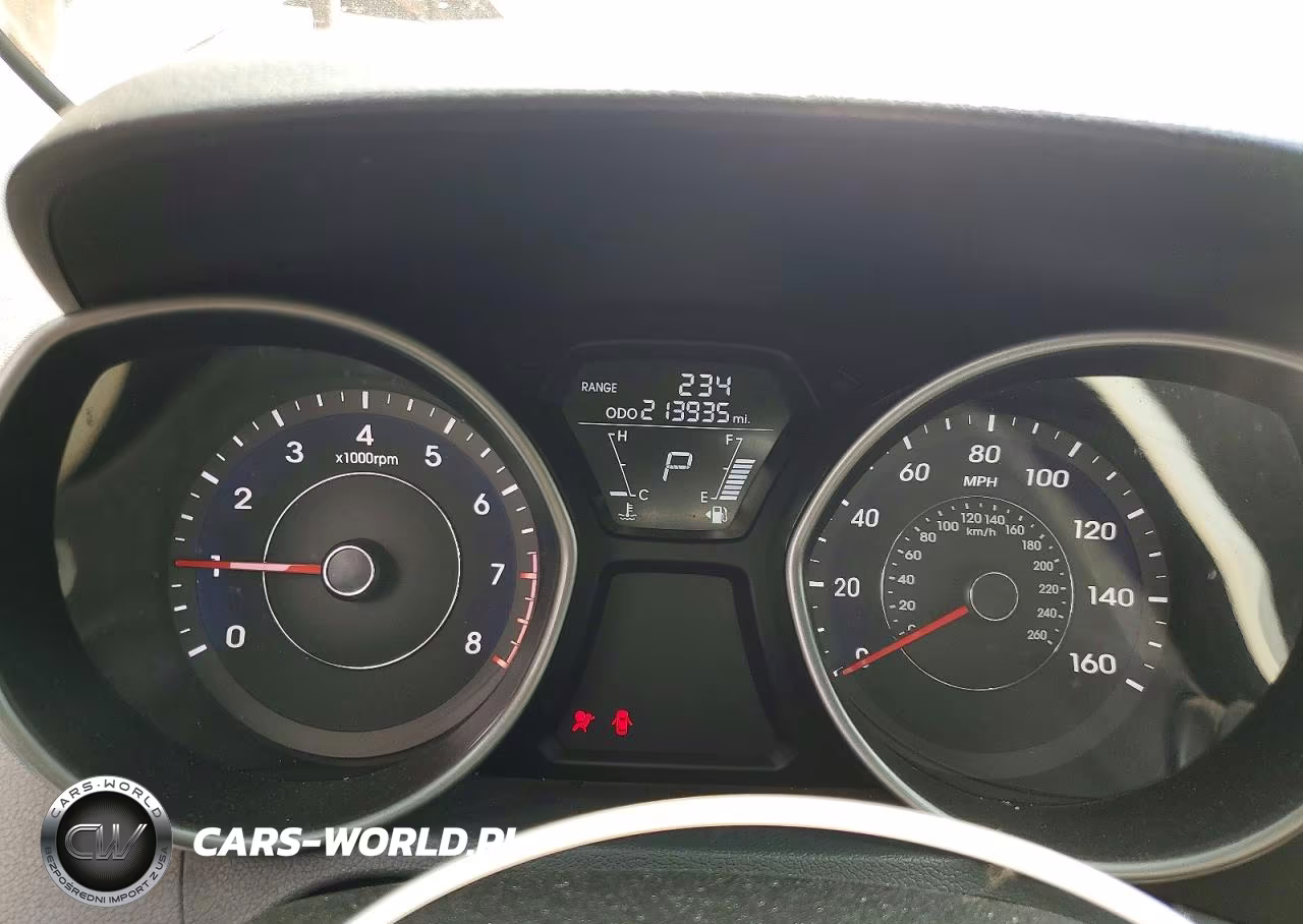 2013 Hyundai Elantra Gls VIN:5NPDH4AE9DH153352 - 9